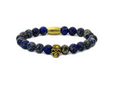 Night Skull - Blue Imperial Jasper