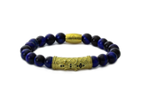 Gold Kratos - Blue Tiger Eye