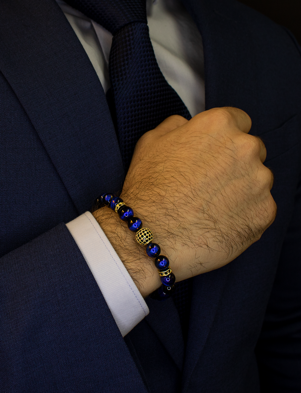 Gold Atlas - Blue Tiger Eye
