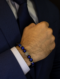 Silver Atlas - Blue Tiger Eye