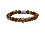 Dawn Skull - Red Imperial Jasper