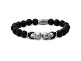Silver Skull - Volcanic Lava